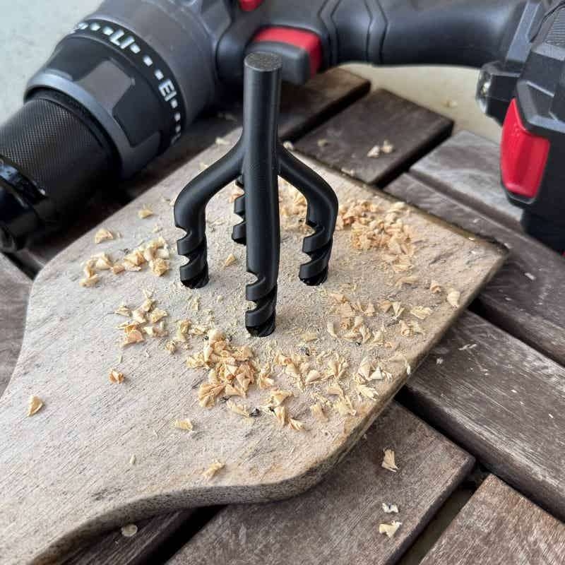 Woodworking Jokes - Plastic boorset met vier grappige boortjes,