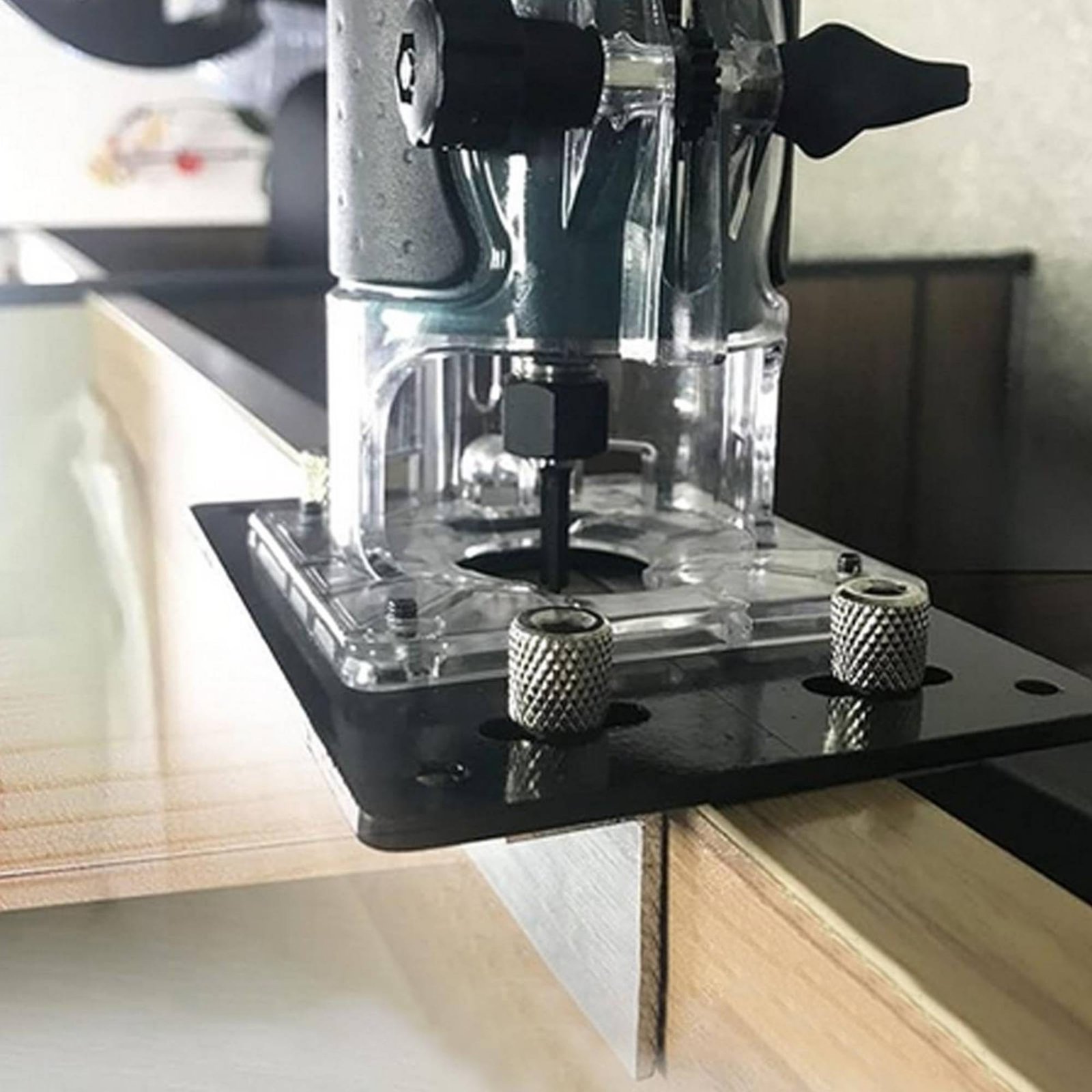 Woodworking Workshop - Verborgen connectormal Multifunctionele meubelsleufmal Sleufsnijmal Draagbaar