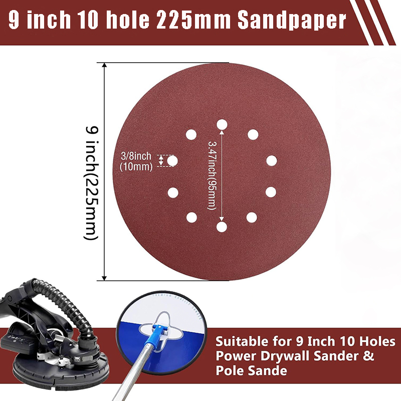 Woodworking Wallpaper - 20 Stuks 9 Inch 225mm10 Gat