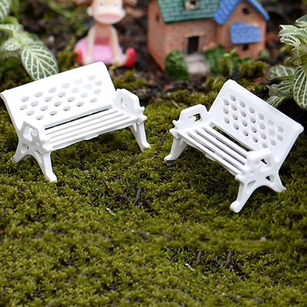 2 Stuks Mini Park Seat Bench L - Woodworking Resin recensie en prijs