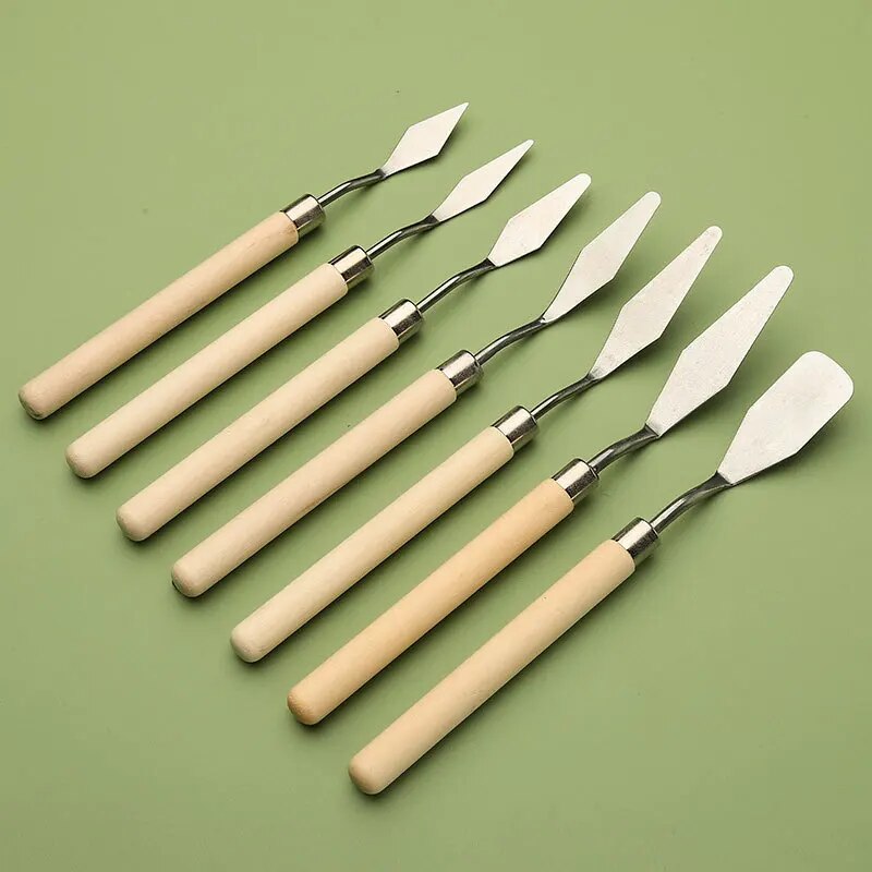 7 stks/set roestvrijstalen oli - Drawknife Blade recensie en prijs