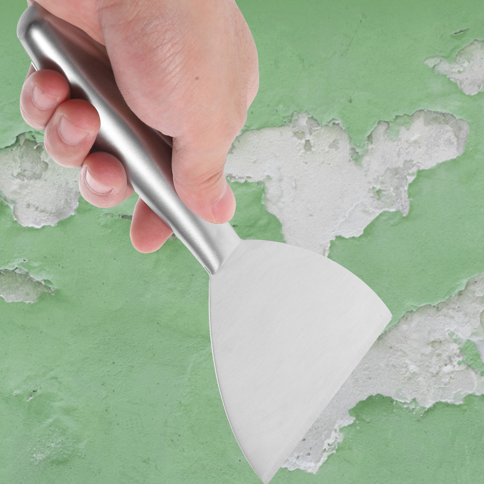Robuuste roestvrijstalen schra - Woodworking Wallpaper recensie en prijs